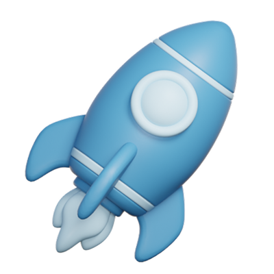 3D Sphere Blue 3
